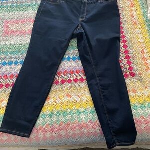 Old Navy Mid-Rise Super Skinny Jeans - Dark Indigo